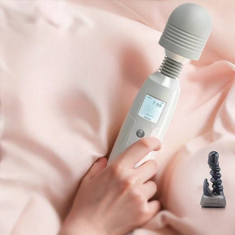 เครื่องนวดอัตโนมัติ ชาร์จไฟได้ สำหรับผู้หญิง อุปกรณ์สุขภาพสำหรับผู้ใหญ่ แท่งสั่น32