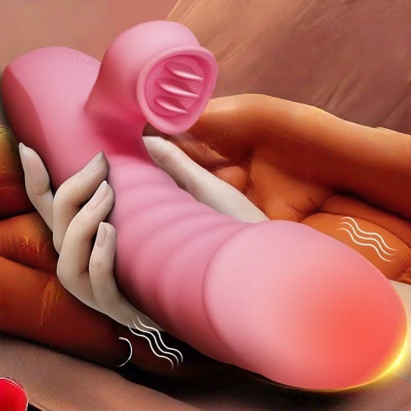 แท่งสั่นอัตโนมัติ แบบชาร์จไฟ ความถี่สั่นหลายระดับ อุ่นได้ สำหรับผู้หญิง อุปกรณ์นวดอัจฉริยะ สำหรับผู้ใหญ่77