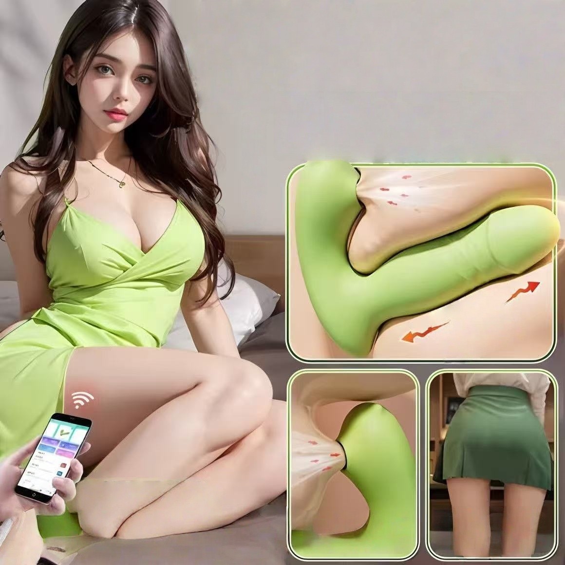 แท่งสั่นสำหรับผู้หญิง อัตโนมัติ ความถี่หลายระดับ เงียบสงบ อุปกรณ์ผู้ใหญ่คุณภาพสูง221