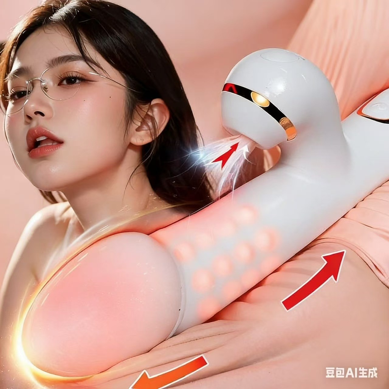 อุปกรณ์สั่นสะเทือนหมุนยืดหดอัตโนมัติ ลูกกลิ้งหมุน อุปกรณ์นวดอัปสงบสำหรับผู้หญิง ของเล่นเซ็กส์สำหรับผู้หญิง สินค้าผู้ใหญ่